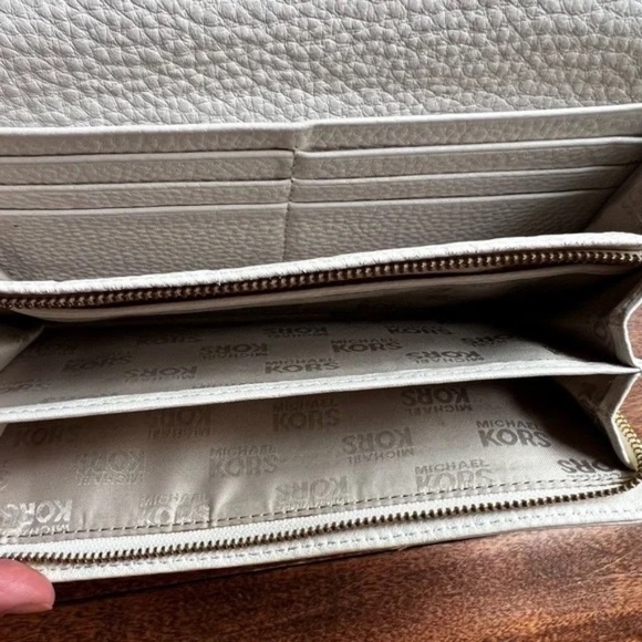 Michael Kors Pebbled Leather Wallet - Picture 5 of 7